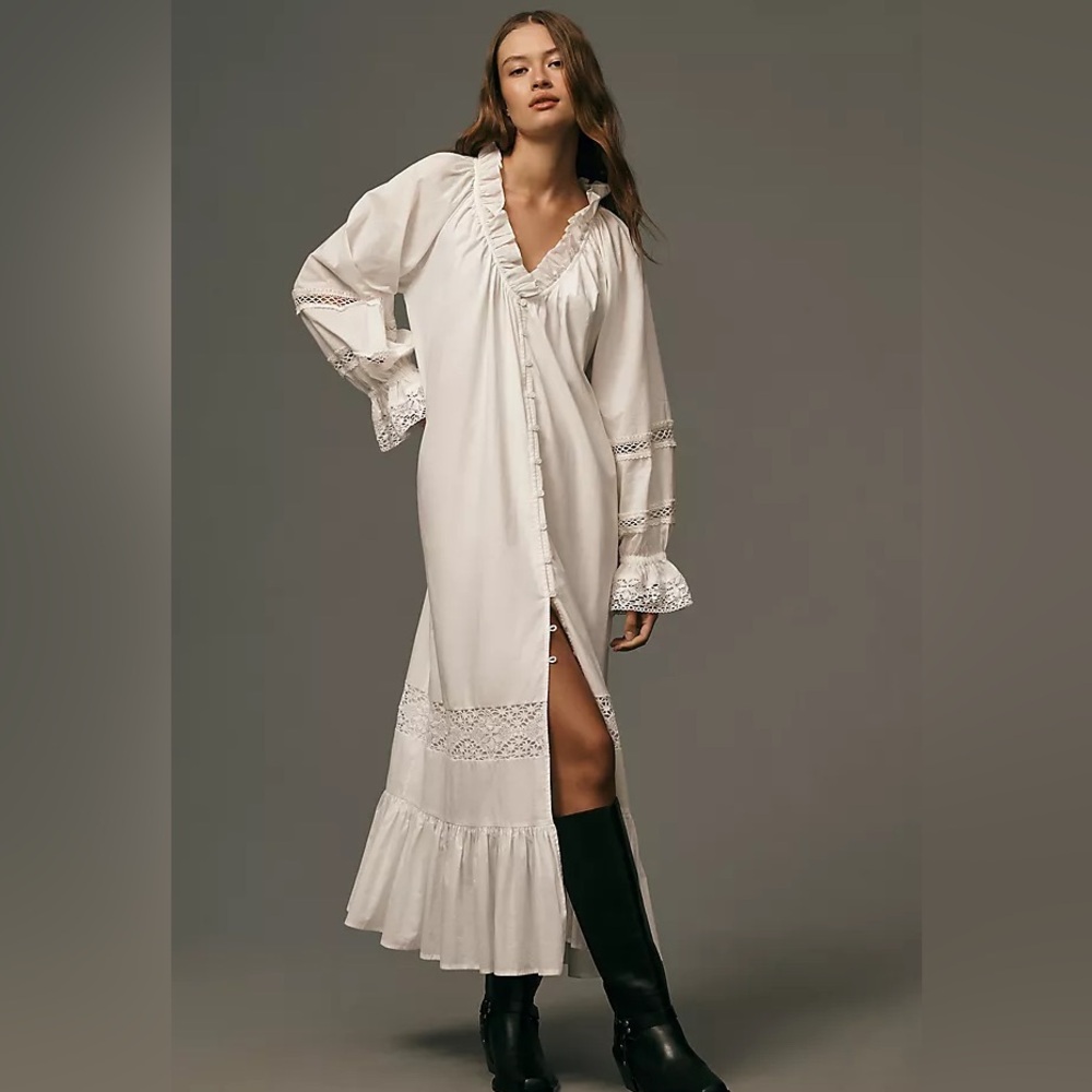 Anthropologie NWT Forever That Girl Mistizia Midi Dress size M.